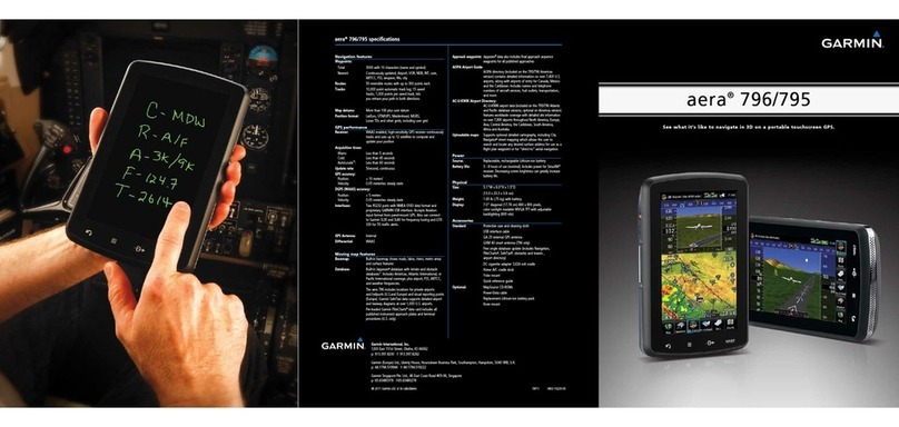 Garmin 796 Specifications