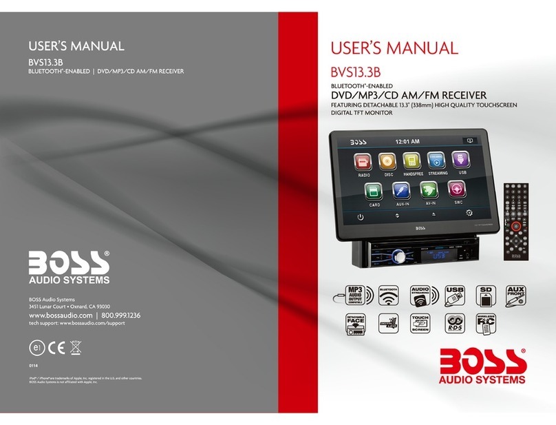 Boss Audio Systems BVS13.3B user manual