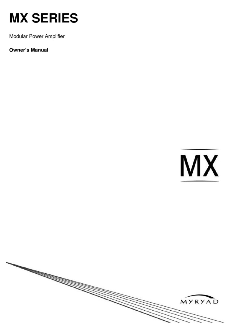 Myryad MXA0151 owner's manual
