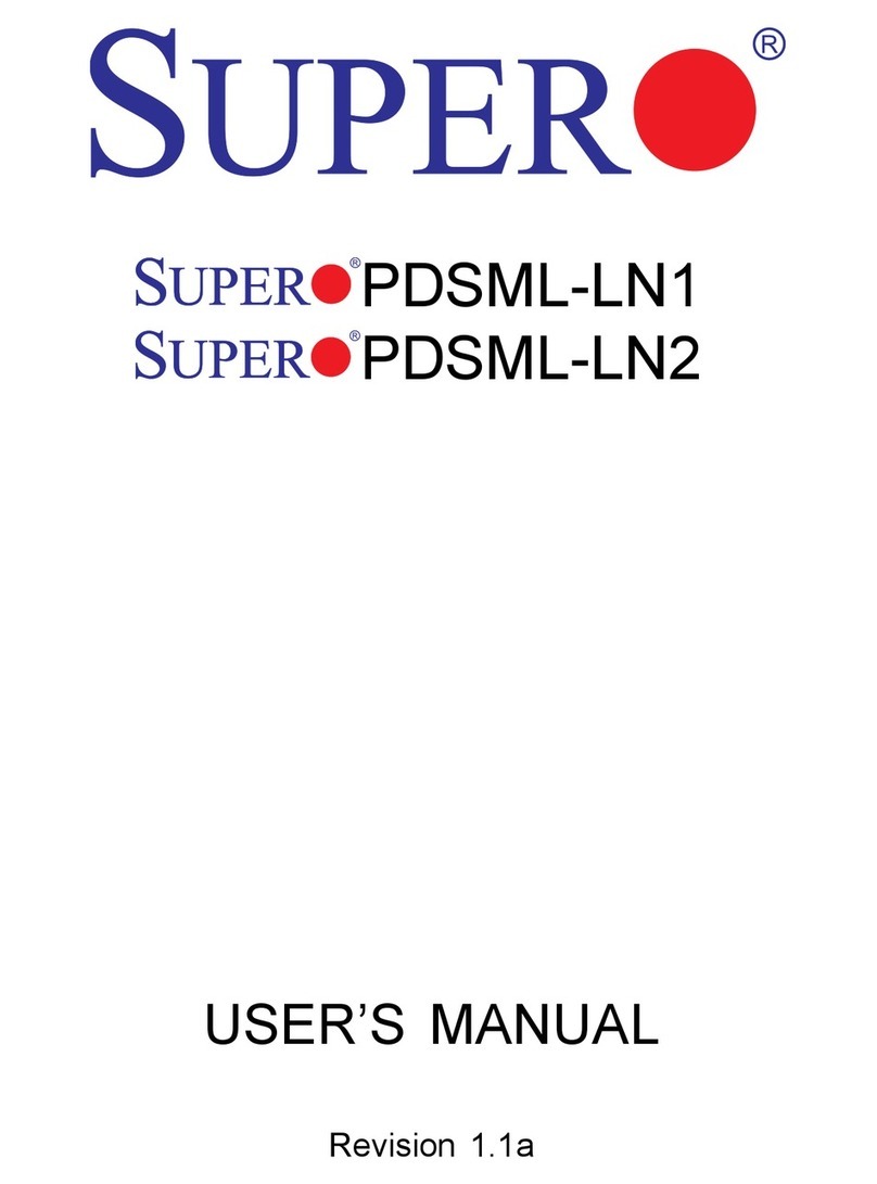 Supermicro Supero PDSML-LN1+ user manual