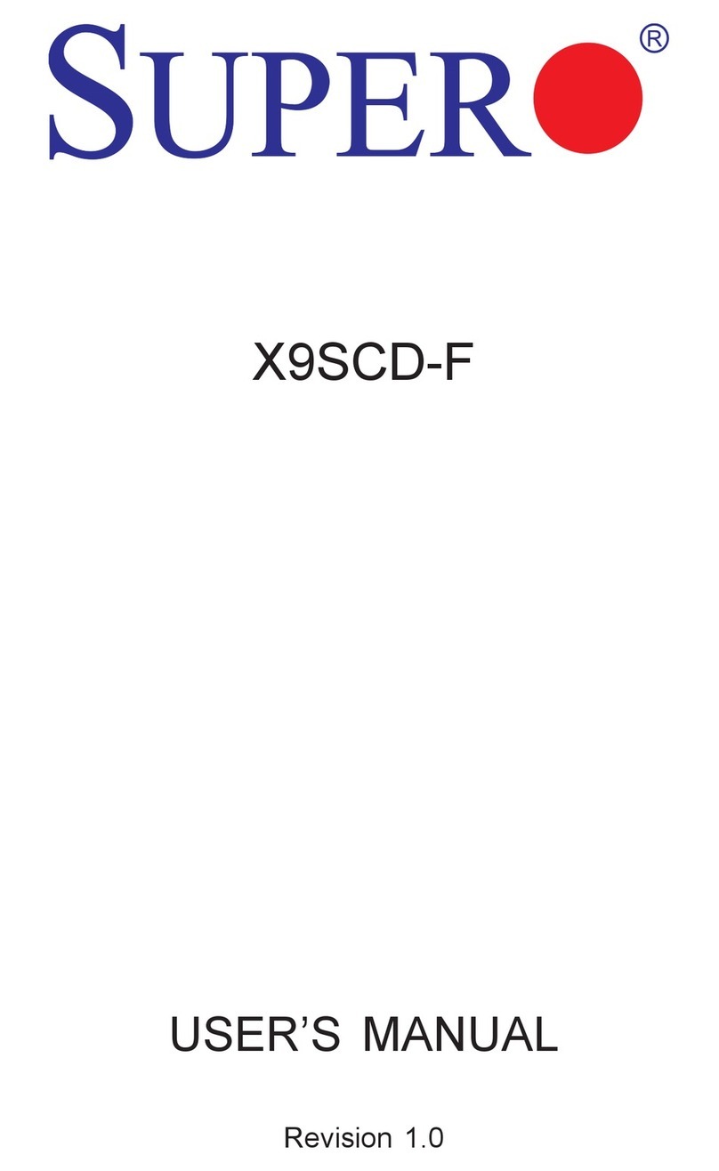 Supero X9SCD-F user manual