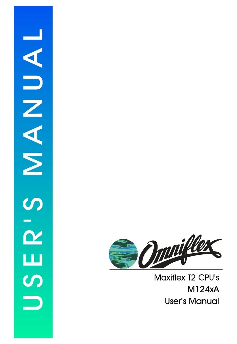 Omniflex M124xA user manual