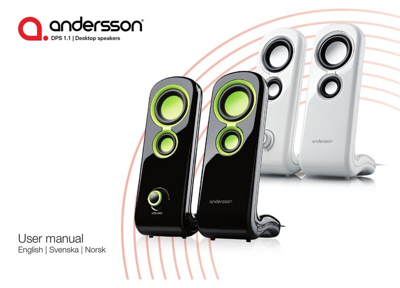 Andersson DPS 1.1 User manual