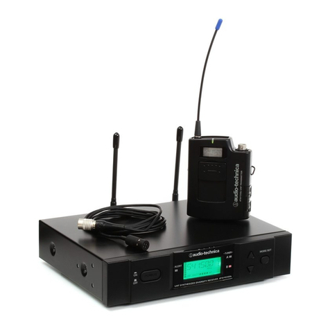 Audio Technica ATW-3110A User manual Audio Technica ATW-3110A User manual