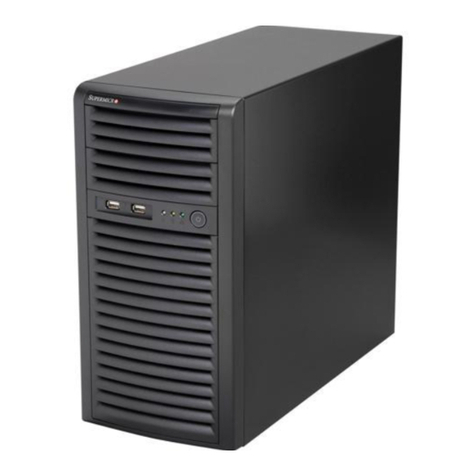 Supero SUPERSERVER 5038D-i user manual