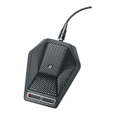 Audio Technica U891RC Owner's manual