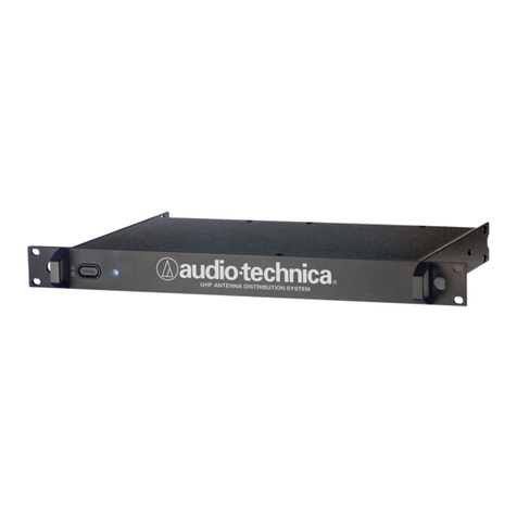 Audio Technica Artist Elite AEW-DA550C Owner's manual