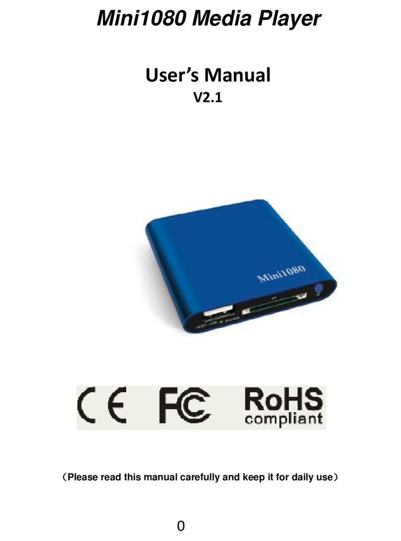 Shenzhen Minitimes Mini1080 user manual