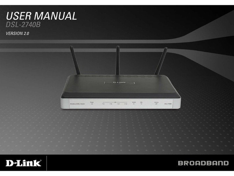 D-Link DSL-2740B User manual