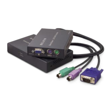 Belkin EXPANDVIEW CAT5 User manual