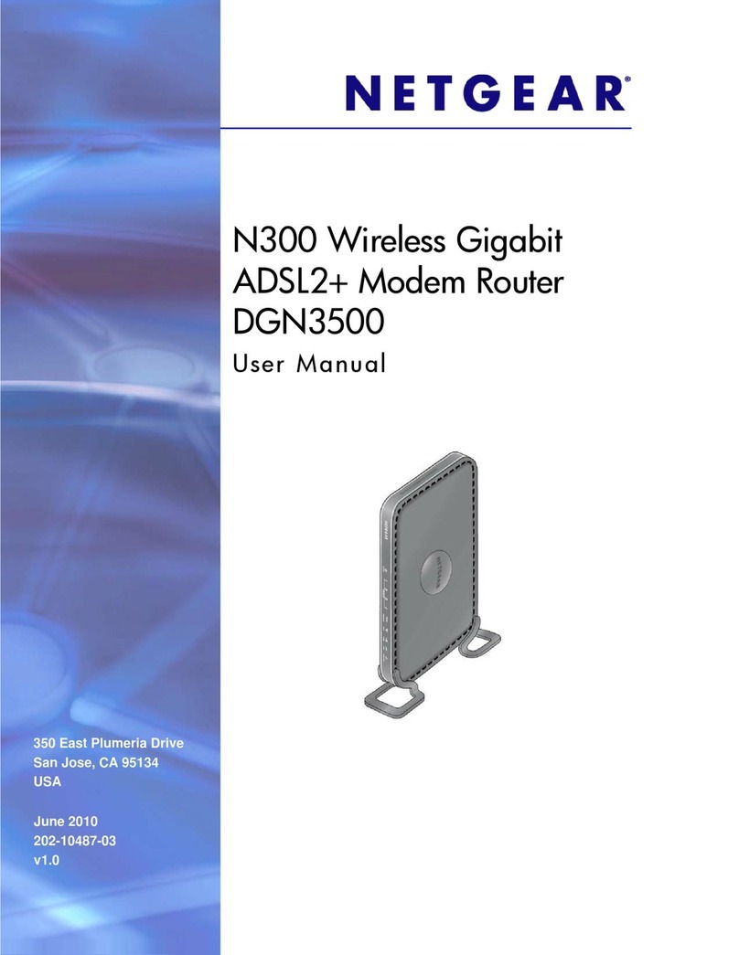 NETGEAR RangeMax DGN3500 user manual