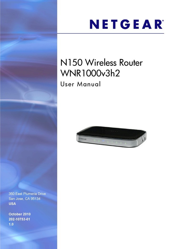 NETGEAR WNR1000v3h2 User manual