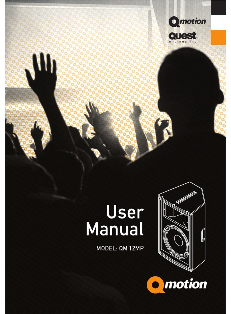 Quest Engineering QMotion QM 12MP user manual