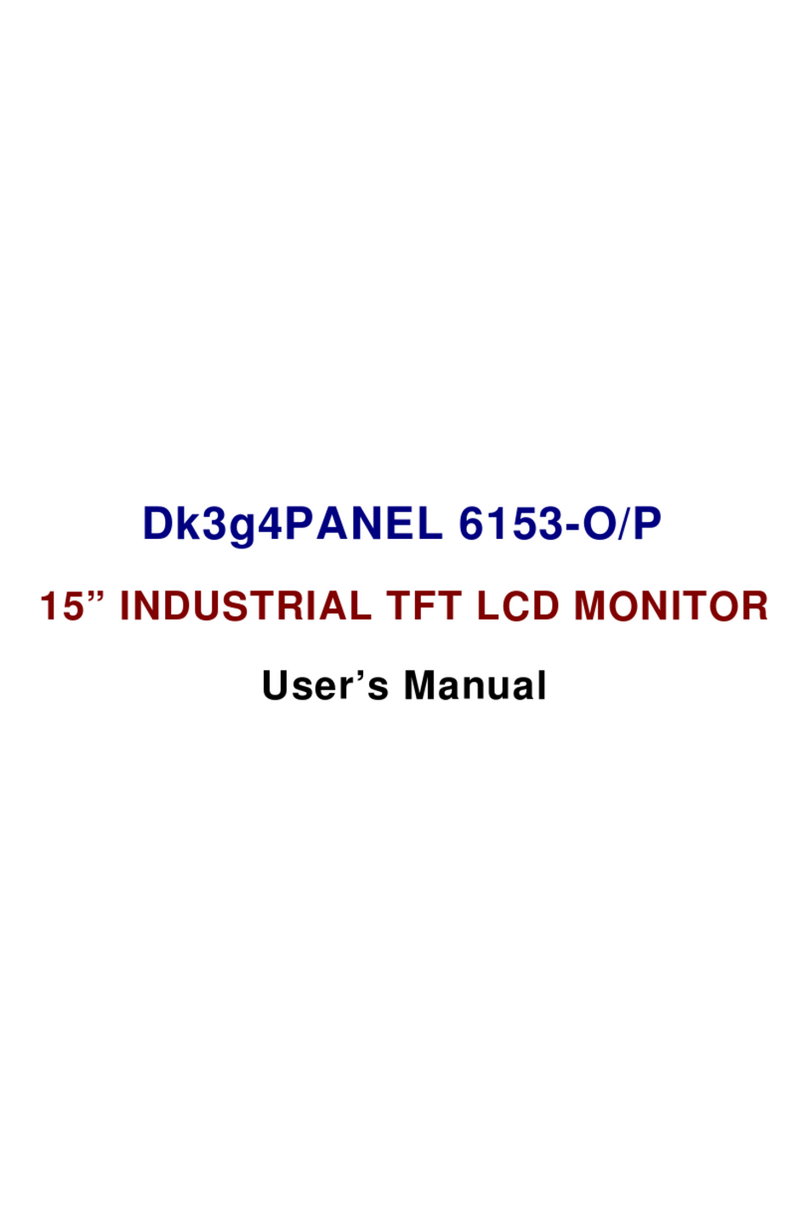 AXIOMTEK Dk3g4PANEL 6153-O/P user manual