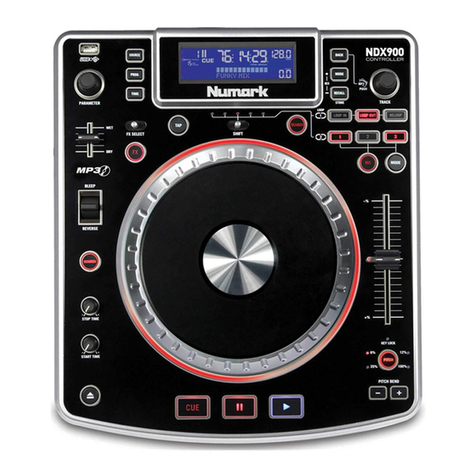 Numark NDX900 User manual