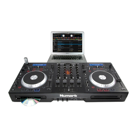 Numark MIXDECX QUARD User manual