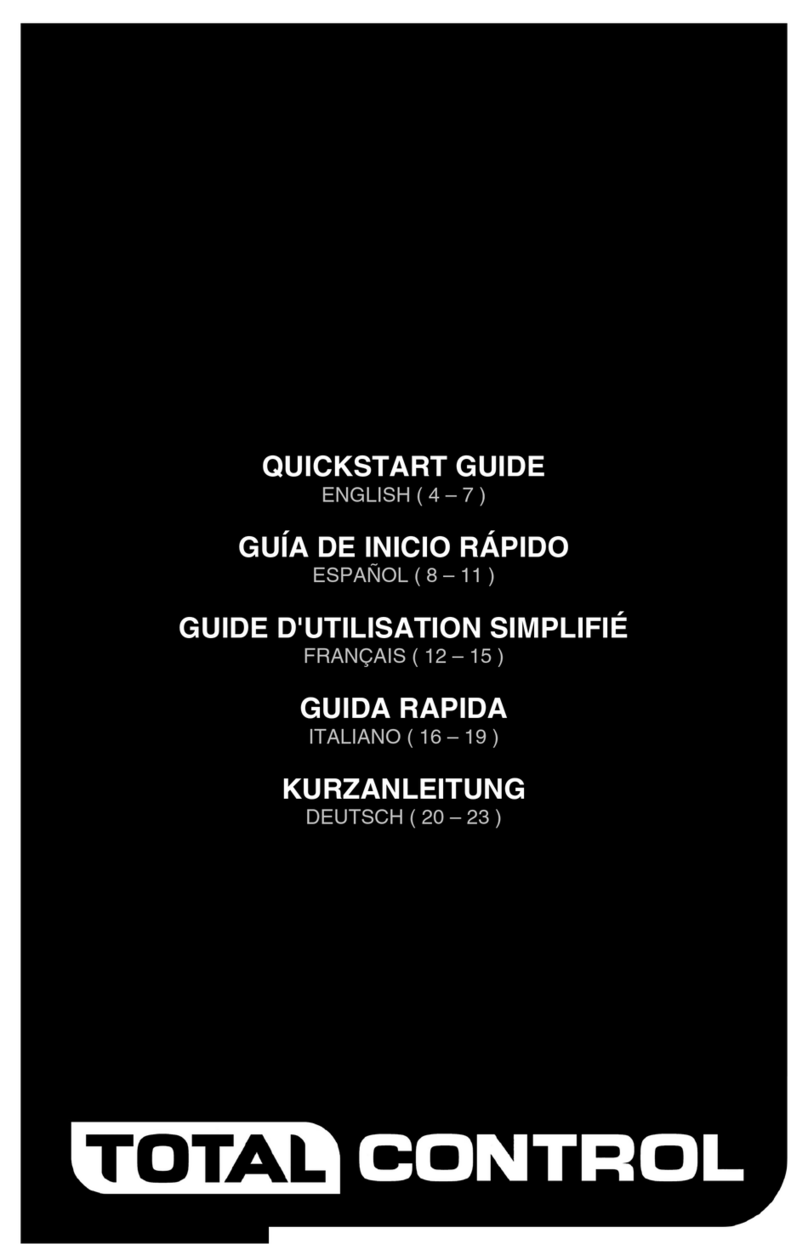 Numark Total Control quick start guide