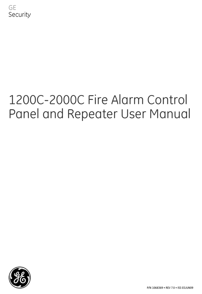 GE Security 1200C user manual