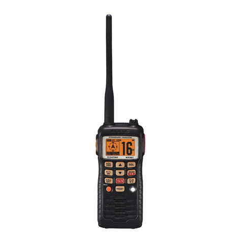 Standard Horizon HX851 User manual
