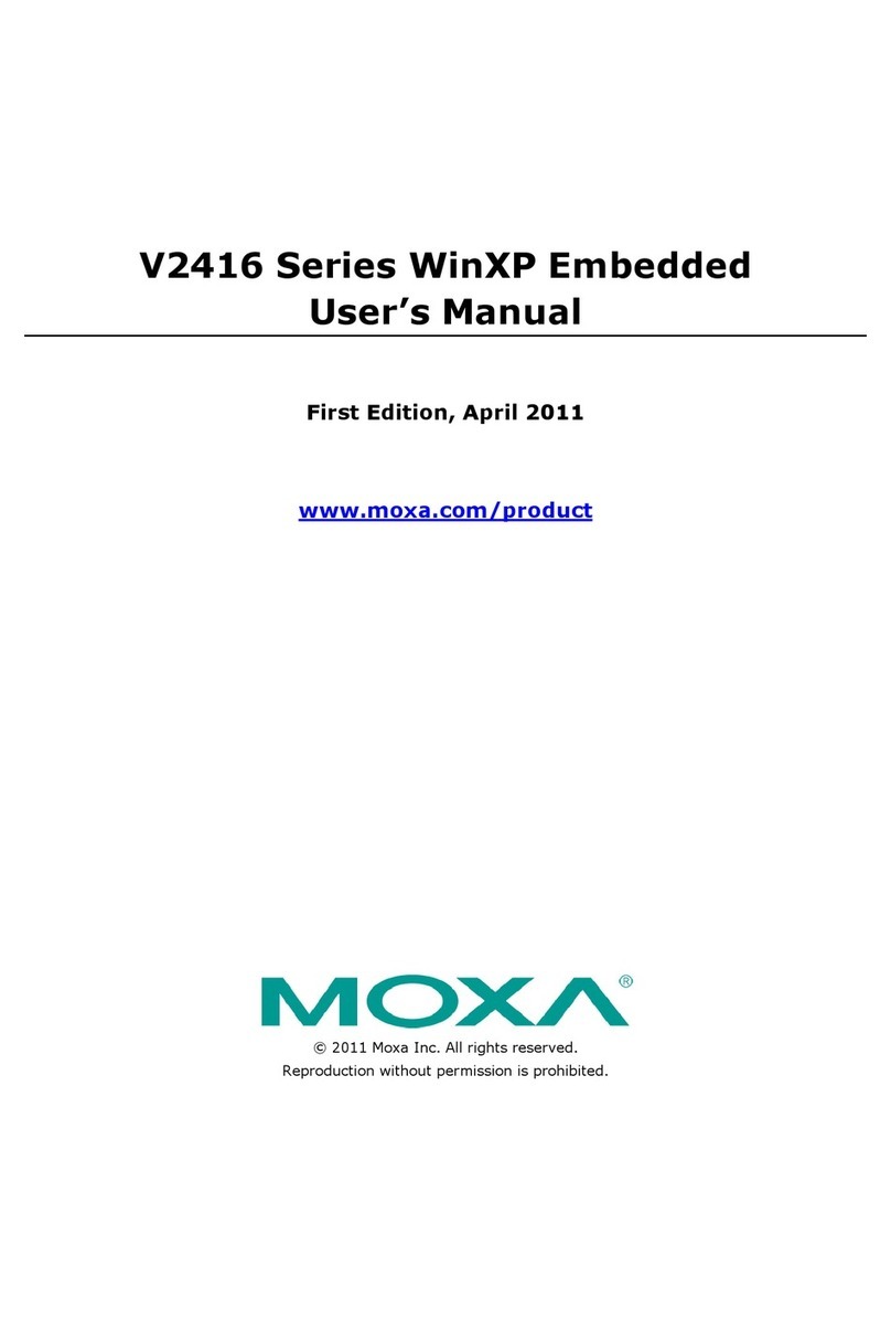 Moxa Technologies V2416 Series User manual Moxa Technologies V2416 Series User manual
