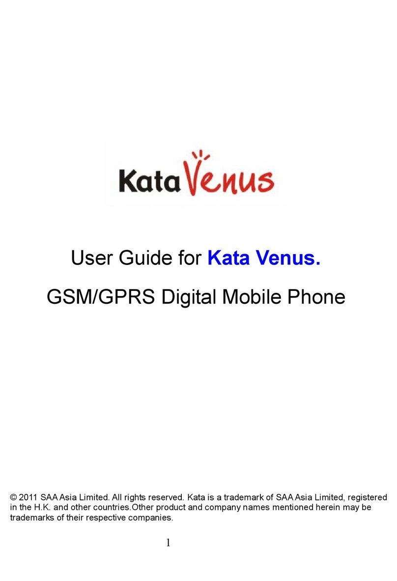 KATA Venus User manual