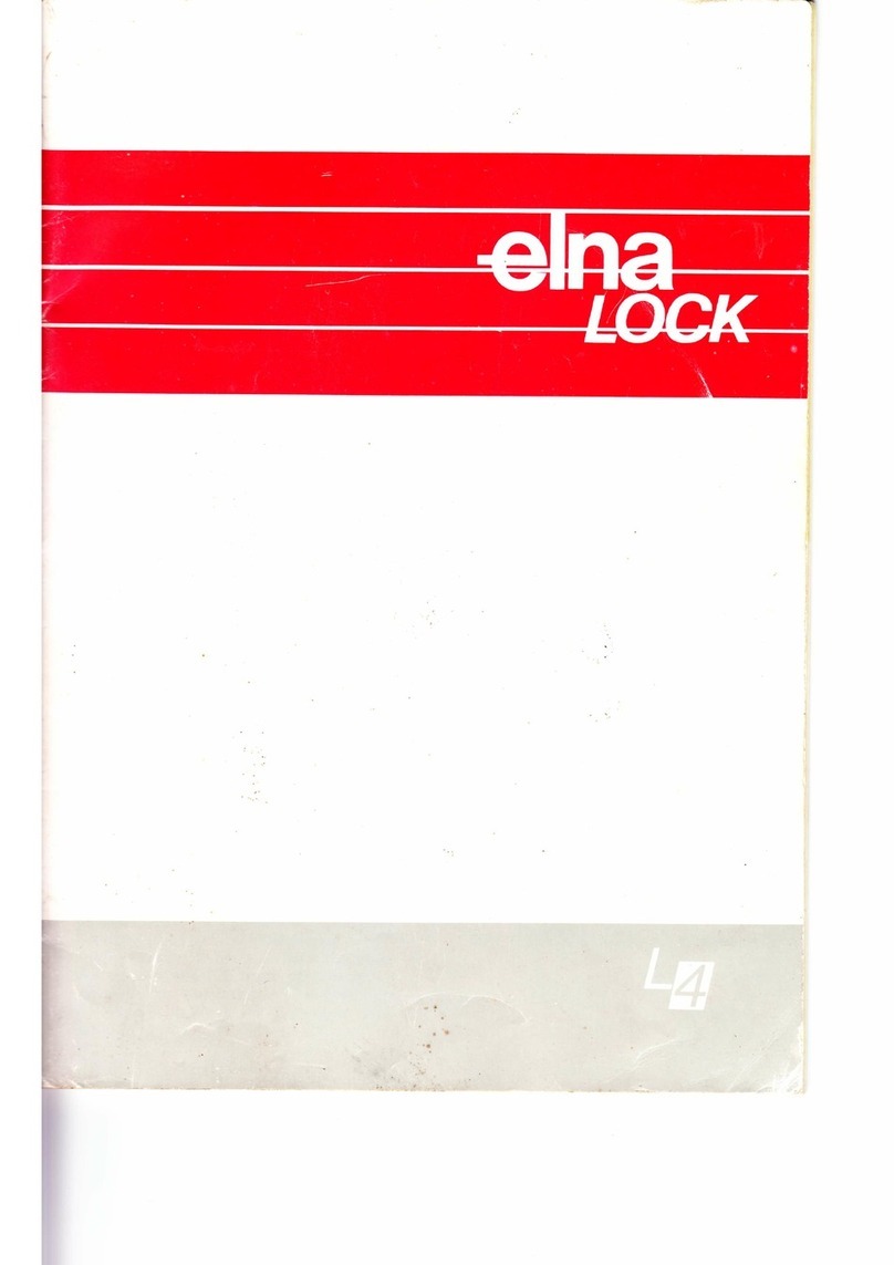 ELNA Lock L4 User manual