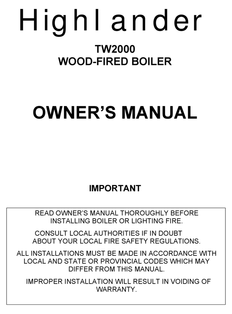 KERR Highlander TW-2000 User manual