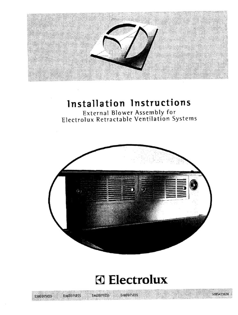 Electrolux Icon E48DD75ESS installation instructions