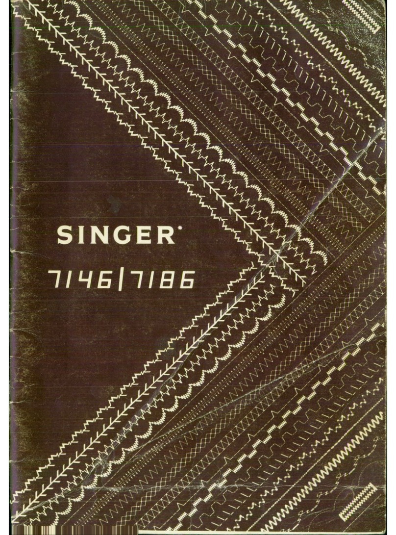 Singer 7146; 7186 Instruction book