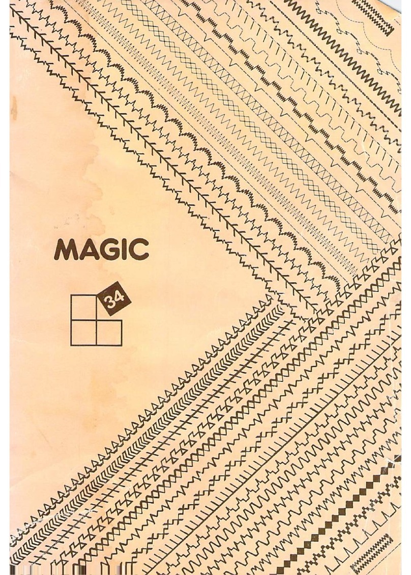 Singer Magic 8134; Magic 8234 instruction manual