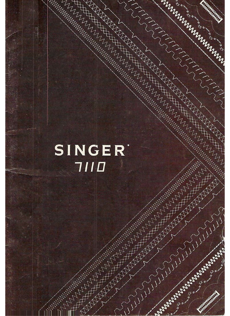 Singer 7110 User manual