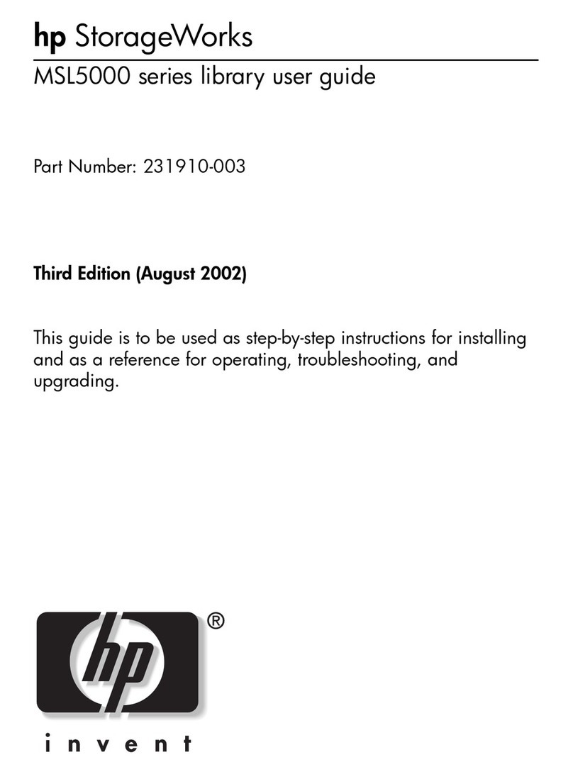 HP StorageWorks MSL5000 series User manual