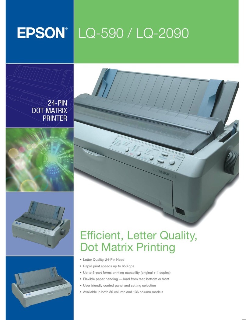 Epson LQ-590 User manual