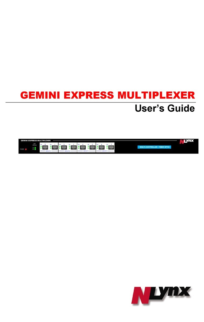 Nlynx Gemini Express User manual