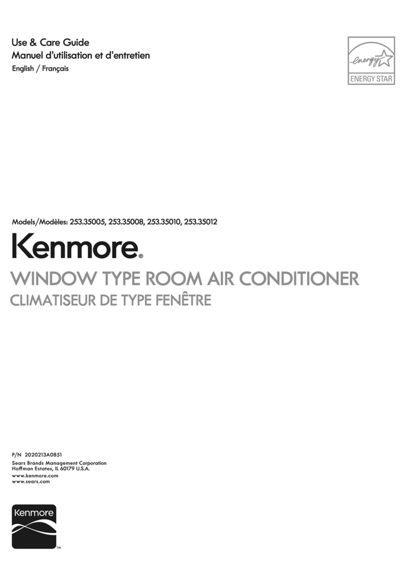 Kenmore 253.35005 User manual