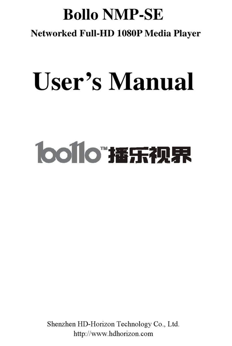 Bollo Bollo NMP-SE user manual