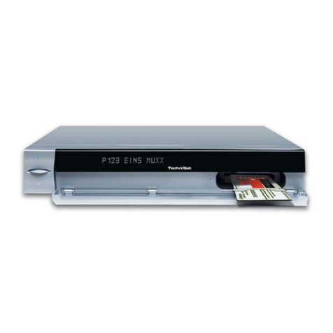 TechniSat DigiCorder T1 User manual