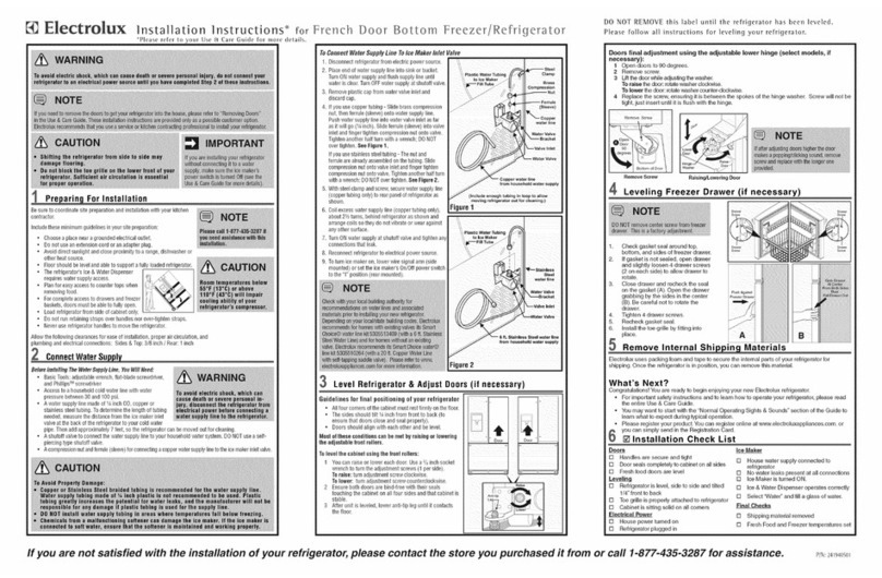 Electrolux EI27BS26JB3 User manual