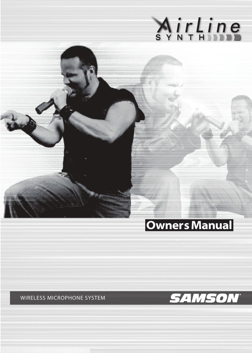 Samson AirLine SYNTH AR300 User manual