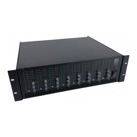 AUDAC R1 Installation and operating instructions