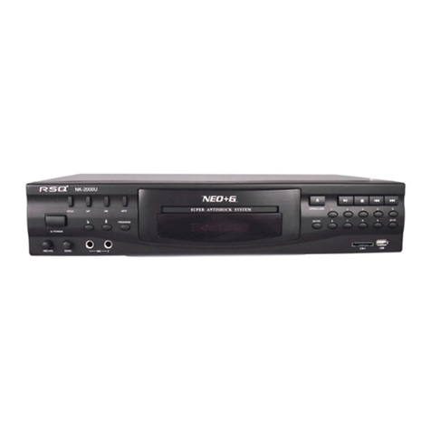 RSQ NK-2000U User manual