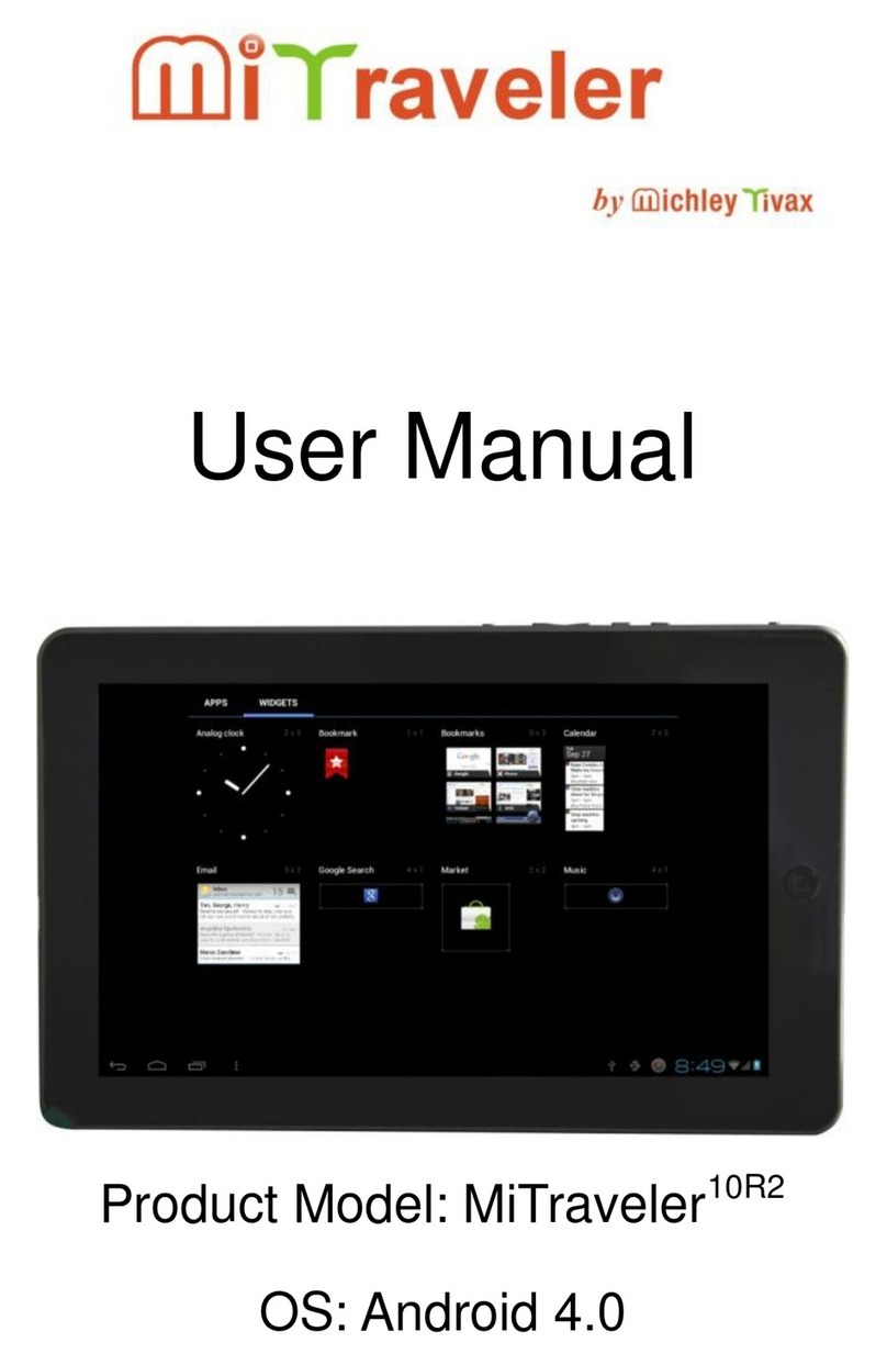 Tivax MiTraveler 10R2 user manual