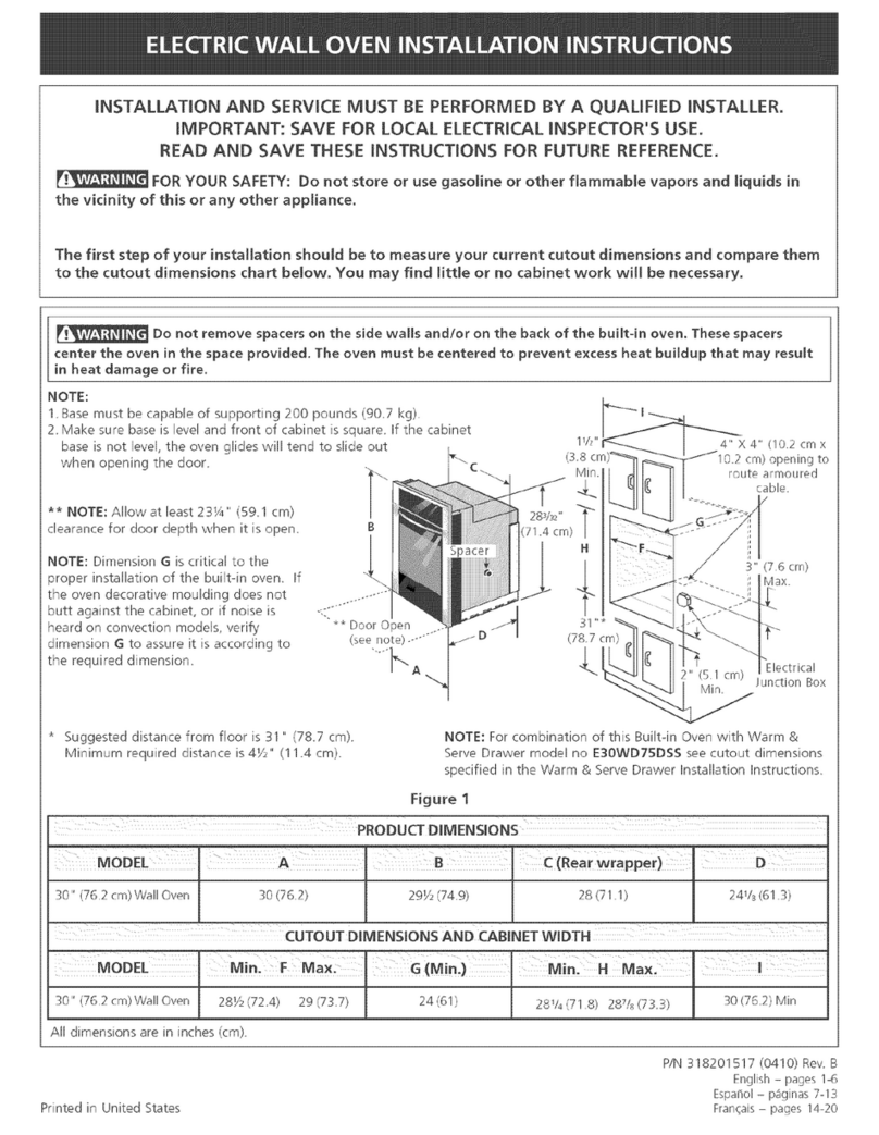 Electrolux E30EW75ESS3 User manual
