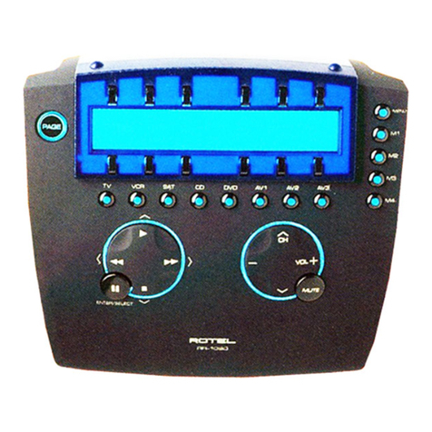 Rotel RR-1090 User manual
