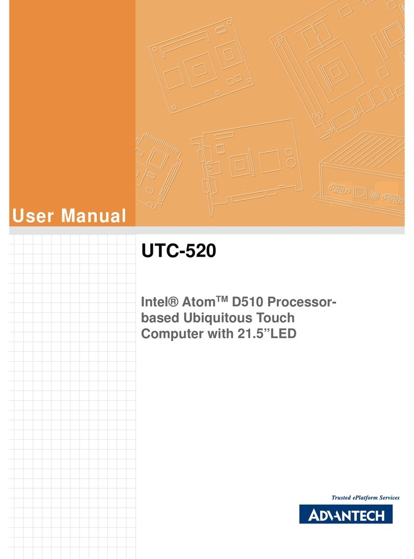 Advantech UTC-520 User manual