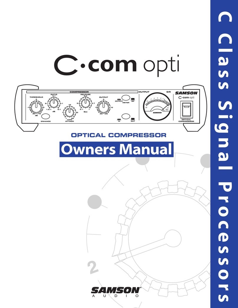 Samson C-com opti User manual