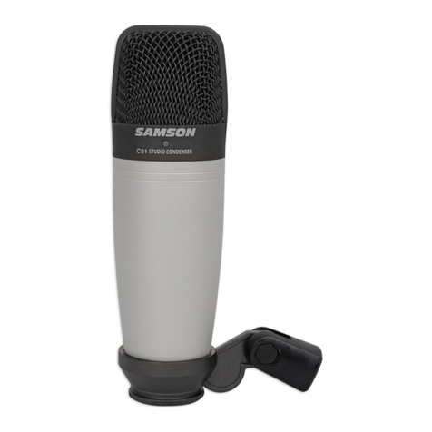 Samson C01 User manual