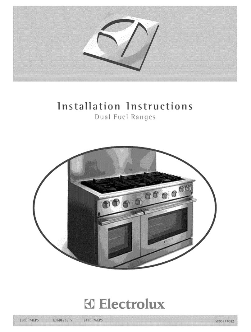 Electrolux ICON Professional E48DF76EPS User manual Electrolux ICON Professional E48DF76EPS User manual