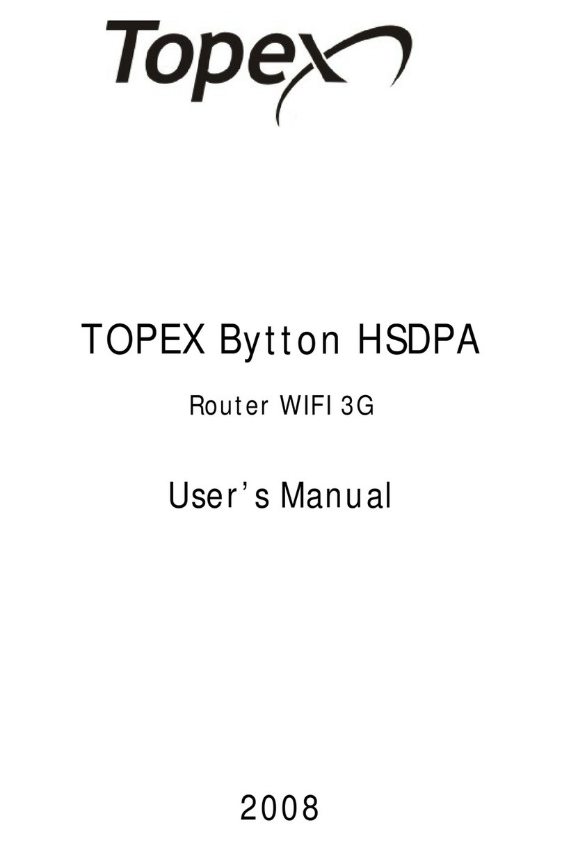 Topex Bytton HSDPA user manual