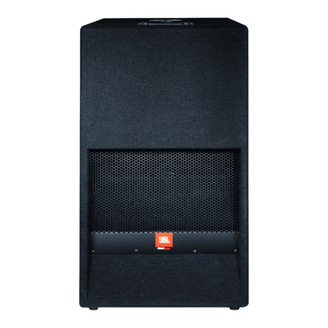 JBL SoundFactor SF22SP User manual